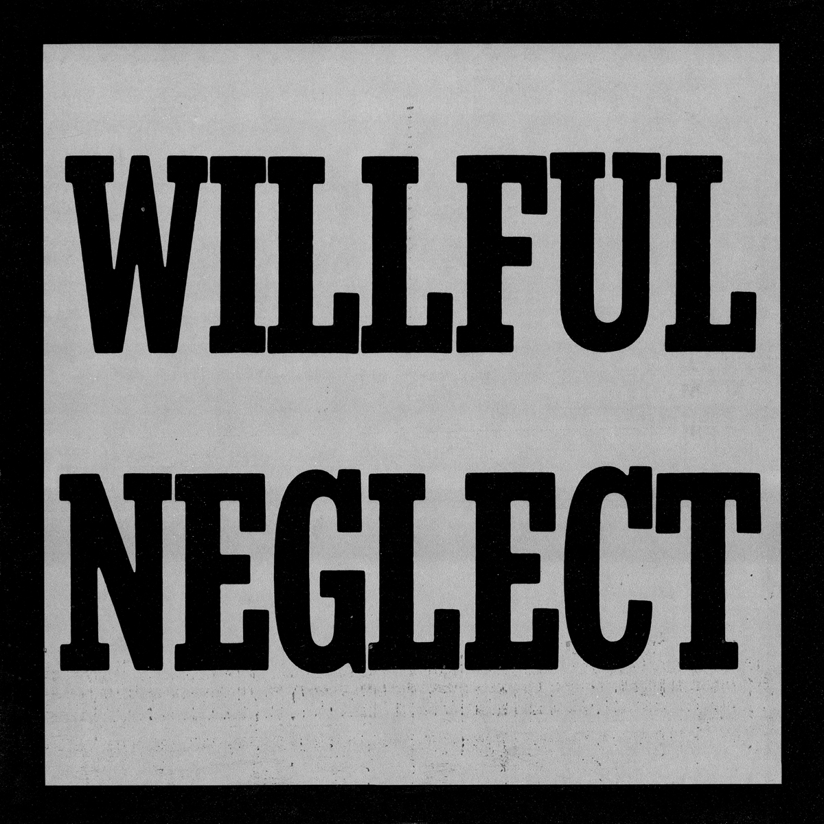 willful-neglect-lp-maximum-rocknroll